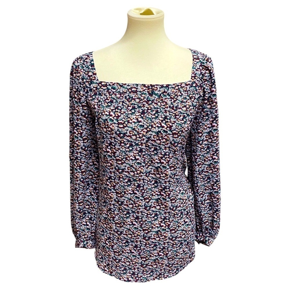 NWOT Ann Taylor Floral Print Blouse